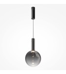 Maytoni Nebula Lampa Wisząca Szklane Kule LED 6W 700lm 3000K Czarny MOD182PL-L6B3K Maytoni Nebula Lampa Wisząca Szklane Kule LED 6W 700lm 3000K Czarny MOD182PL-L6B3K