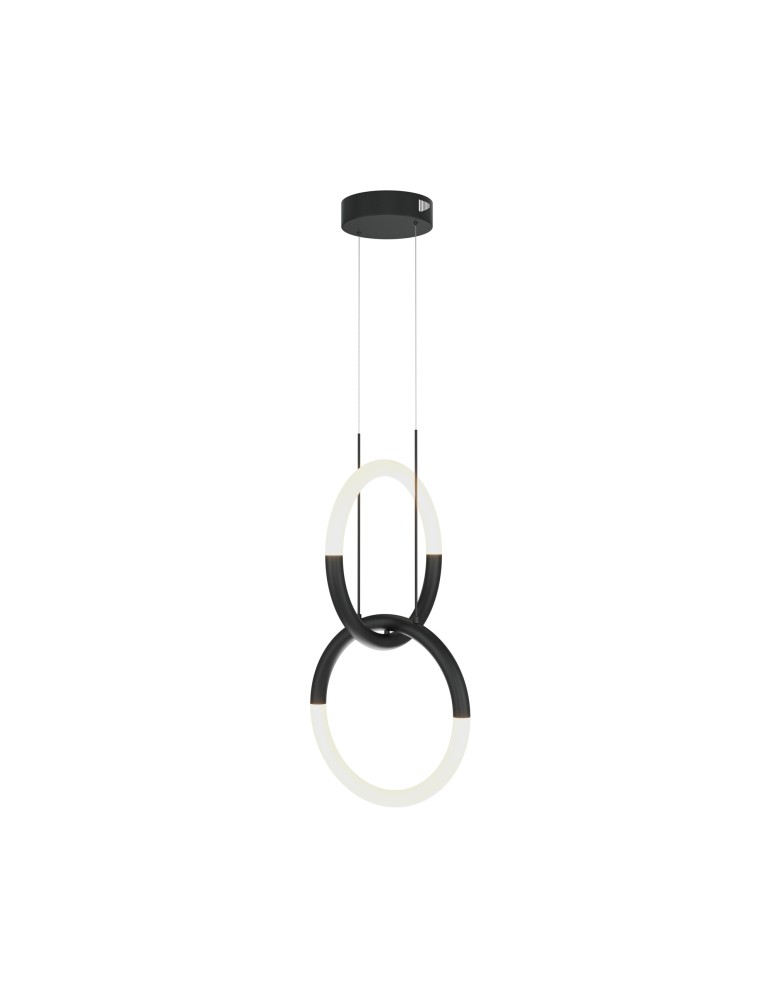 Maytoni Node Lampa Wisząca Nowoczesna LED 18W 1200lm 3000K Czarny MOD165PL-L18B3K Maytoni Node Lampa Wisząca Nowoczesna LED 18W 1200lm 3000K Czarny MOD165PL-L18B3K