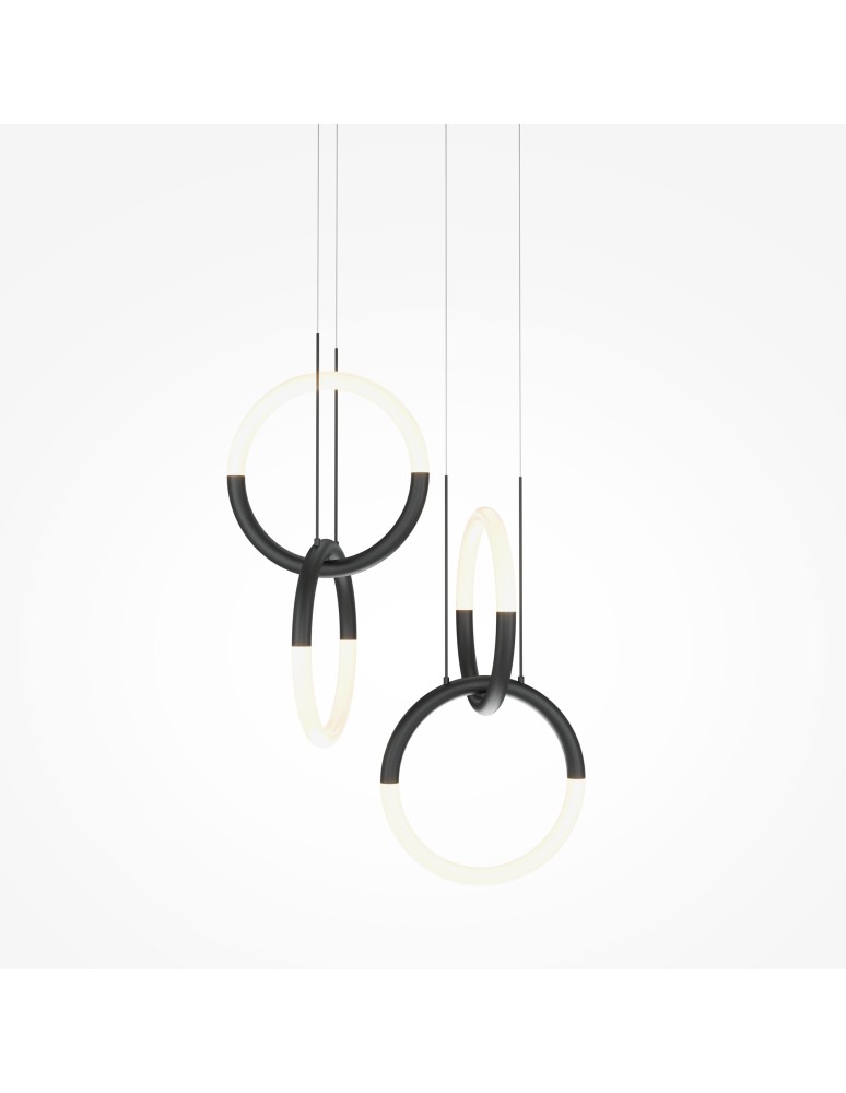 Maytoni Node Lampa Wisząca Nowoczesna LED 18W 1200lm 3000K Czarny MOD165PL-L18B3K Maytoni Node Lampa Wisząca Nowoczesna LED 18W 1200lm 3000K Czarny MOD165PL-L18B3K