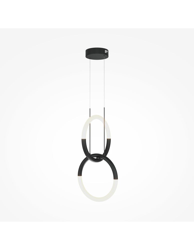 Maytoni Node Lampa Wisząca Nowoczesna LED 18W 1200lm 3000K Czarny MOD165PL-L18B3K Maytoni Node Lampa Wisząca Nowoczesna LED 18W 1200lm 3000K Czarny MOD165PL-L18B3K
