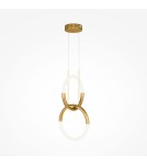 Maytoni Node Lampa Wisząca Nowoczesna LED 18W 1200lm 3000K Złoty MOD165PL-L18G3K Maytoni Node Lampa Wisząca Nowoczesna LED 18W 1200lm 3000K Złoty MOD165PL-L18G3K