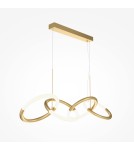 Lampy wiszące - Maytoni Node Lampa Wisząca Nowoczesna LED 40W 2600lm 3000K Złoty MOD165PL-L40G3K - product 3