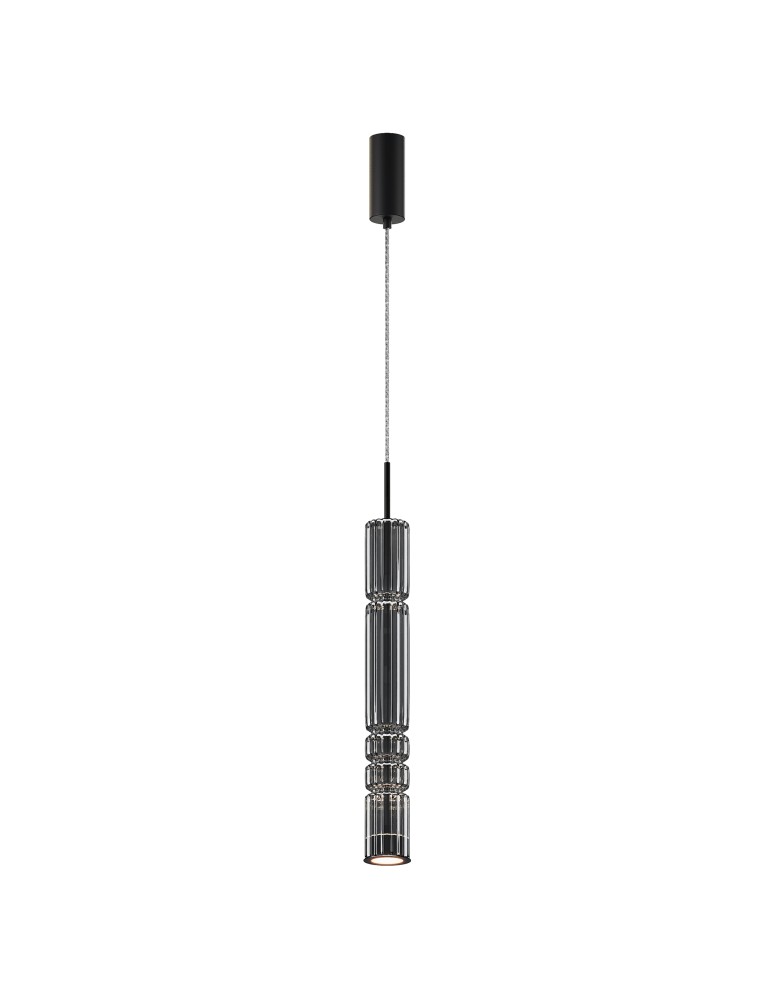 Maytoni Ordo Lampa Wisząca LED 8W 920lm 3000K Czarny MOD272PL-L12B3K