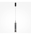 Lampy wiszące - Maytoni Ordo Lampa Wisząca LED 8W 920lm 3000K Czarny MOD272PL-L12B3K1 - product 5
