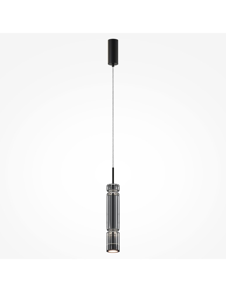 Maytoni Ordo Lampa Wisząca LED 8W 920lm 3000K Czarny MOD272PL-L12B3K1