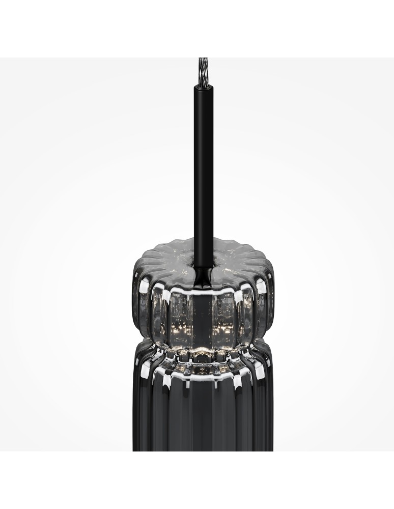 Maytoni Ordo Lampa Wisząca LED 8W 920lm 3000K Czarny MOD272PL-L12B3K1