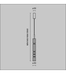 Lampy wiszące - Maytoni Ordo Lampa Wisząca LED 8W 920lm 3000K Chrom MOD272PL-L12CH3K - product 7