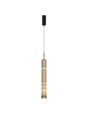 Maytoni Ordo Lampa Wisząca LED 8W 920lm 3000K Czarny MOD272PL-L12BS3K