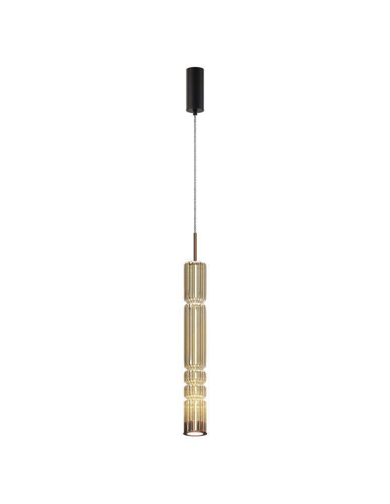 Maytoni Ordo Lampa Wisząca LED 8W 920lm 3000K Czarny MOD272PL-L12BS3K