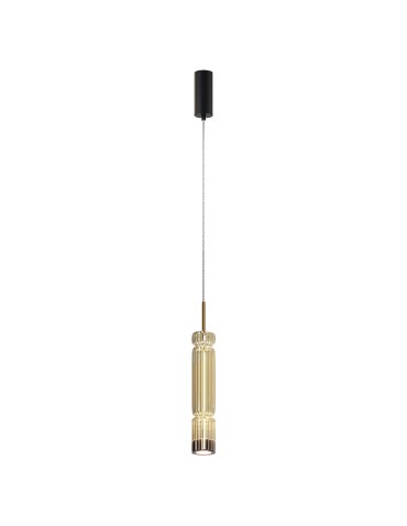Maytoni Ordo Lampa Wisząca LED 8W 920lm 3000K Czarny MOD272PL-L12BS3K1