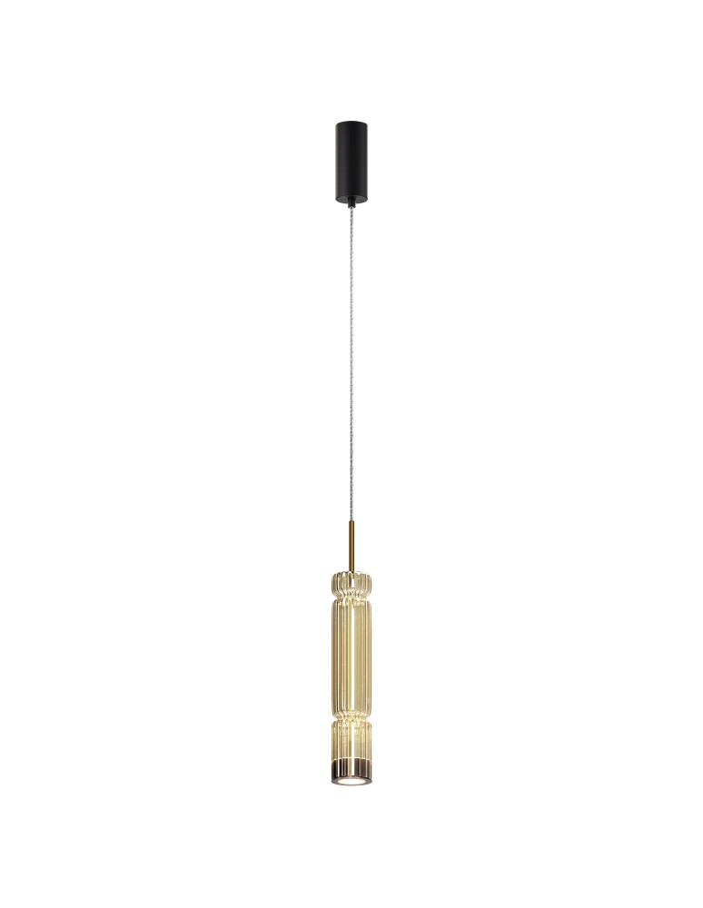 Maytoni Ordo Lampa Wisząca LED 8W 920lm 3000K Czarny MOD272PL-L12BS3K1 Maytoni Ordo Lampa Wisząca LED 8W 920lm 3000K Czarny MOD272PL-L12BS3K1