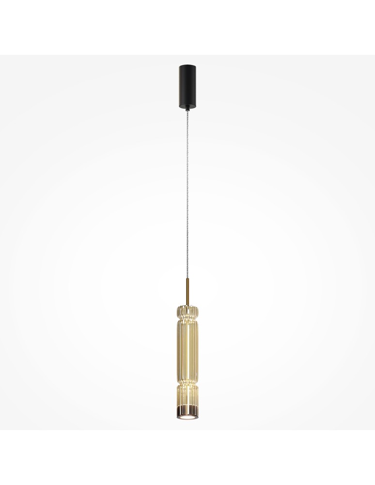 Maytoni Ordo Lampa Wisząca LED 8W 920lm 3000K Czarny MOD272PL-L12BS3K1 Maytoni Ordo Lampa Wisząca LED 8W 920lm 3000K Czarny MOD272PL-L12BS3K1