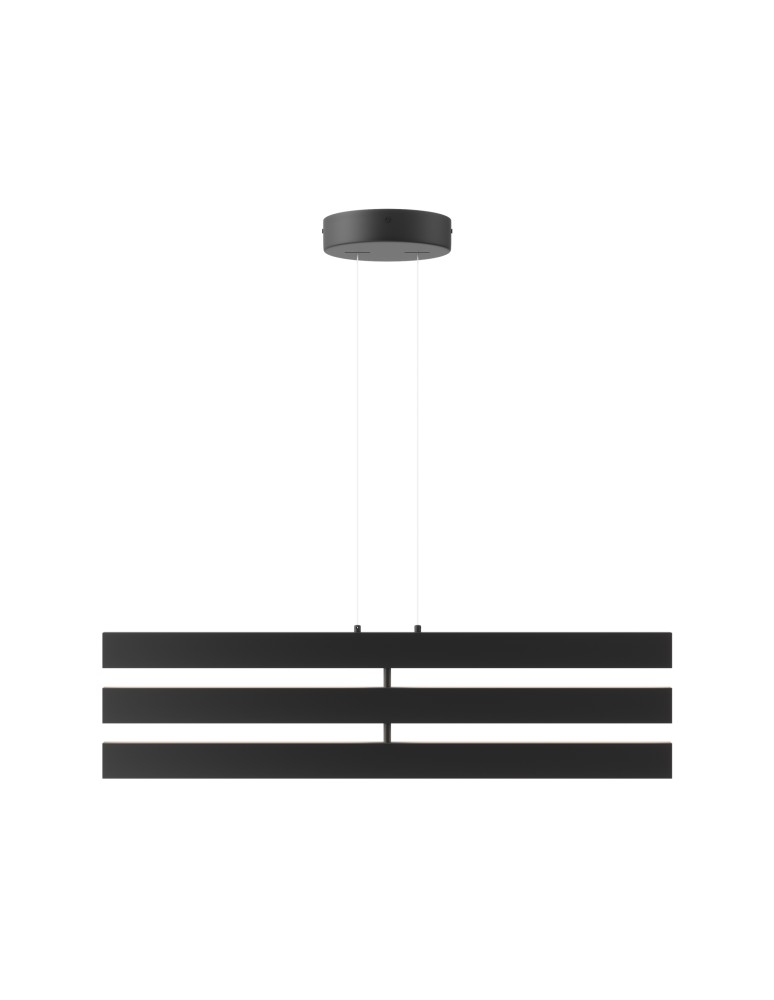 Maytoni Origami Lampa Wisząca LED 46W 2300lm 4000K Czarny MOD163PL-L38B4K1 Maytoni Origami Lampa Wisząca LED 46W 2300lm 4000K Czarny MOD163PL-L38B4K1