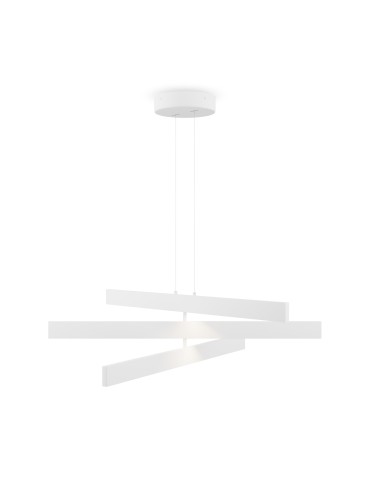 Maytoni Origami Lampa Wisząca LED 46W 2300lm 4000K Biały MOD163PL-L38W4K1