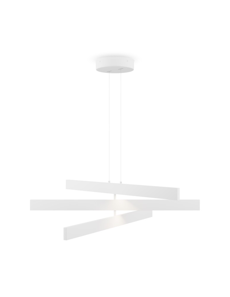 Maytoni Origami Lampa Wisząca LED 46W 2300lm 4000K Biały MOD163PL-L38W4K1 Maytoni Origami Lampa Wisząca LED 46W 2300lm 4000K Biały MOD163PL-L38W4K1