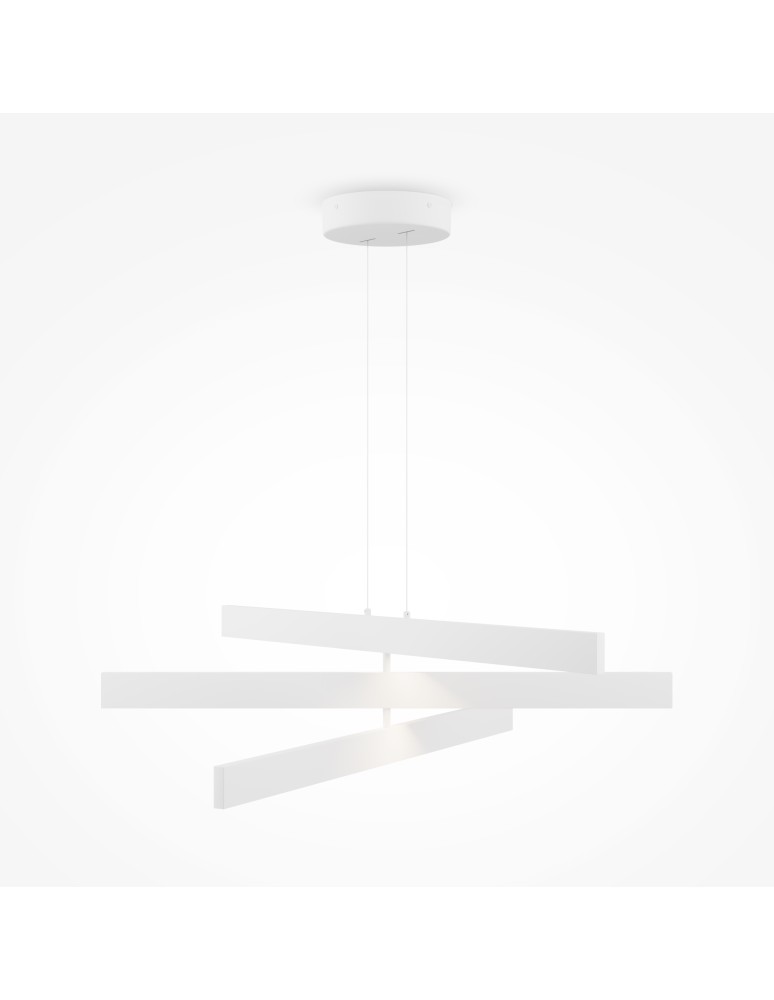 Maytoni Origami Lampa Wisząca LED 46W 2300lm 4000K Biały MOD163PL-L38W4K1 Maytoni Origami Lampa Wisząca LED 46W 2300lm 4000K Biały MOD163PL-L38W4K1