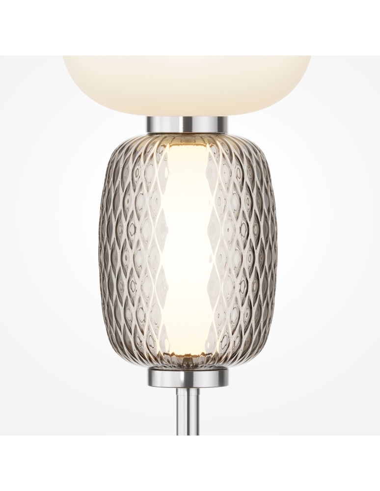 Maytoni Pattern Lampa Stołowa LED 28W 3800lm 3000K Chrom MOD267TL-L28CH3K Maytoni Pattern Lampa Stołowa LED 28W 3800lm 3000K Chrom MOD267TL-L28CH3K