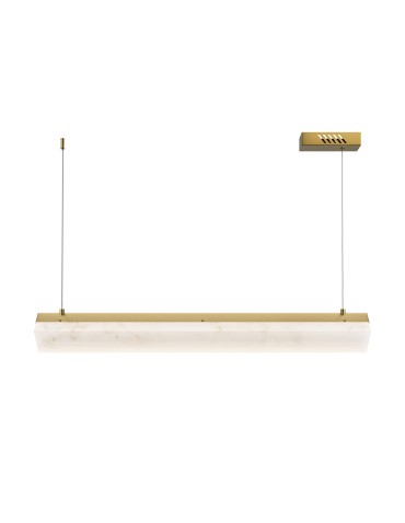 Maytoni Petra Lampa Wisząca Pozioma LED 35W 2400lm 3000K Mosiądz MOD250PL-L36BS3K