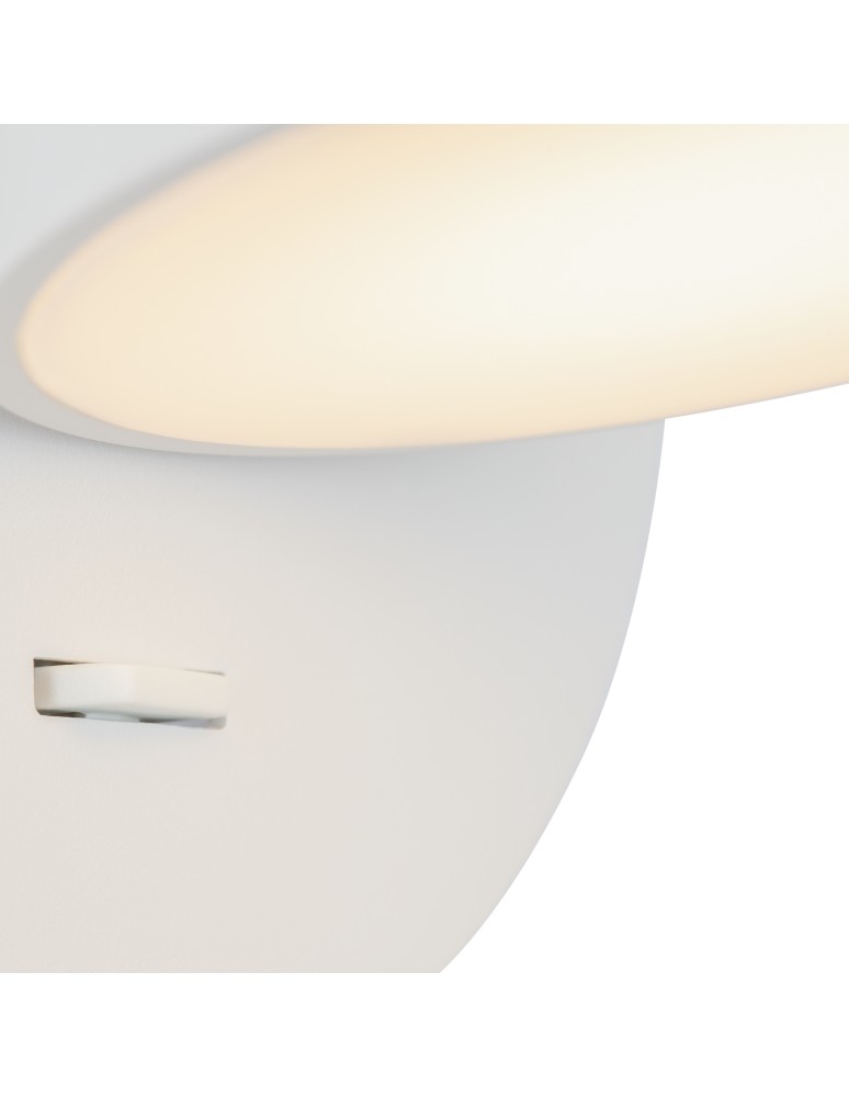Maytoni Pixel Kinkiet/Ścienna z Włącznikiem LED 7W 350lm 3000K Biały MOD421WL-L6W3K