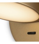 Maytoni Pixel Kinkiet/Ścienna z Włącznikiem LED 7W 350lm 3000K Mosiądz MOD421WL-L6BS3K Maytoni Pixel Kinkiet/Ścienna z Włącznikiem LED 7W 350lm 3000K Mosiądz MOD421WL-L6BS3K