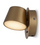 Maytoni Pixel Kinkiet/Ścienna z Włącznikiem LED 7W 350lm 3000K Mosiądz MOD421WL-L6BS3K Maytoni Pixel Kinkiet/Ścienna z Włącznikiem LED 7W 350lm 3000K Mosiądz MOD421WL-L6BS3K