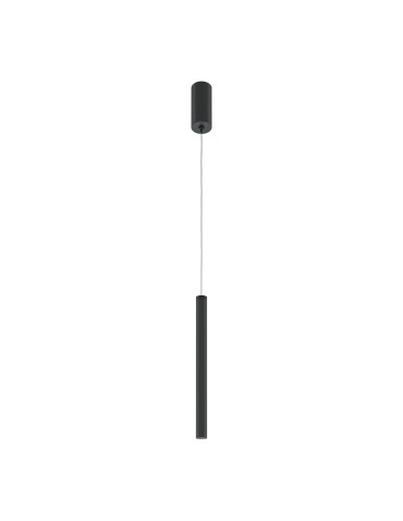 Maytoni Pro Base Lampa Wisząca Rurka LED 6W 500lm 4000K Czarny MOD159PL-L6B4K2