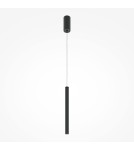 Lampy wiszące - Maytoni Pro Base Lampa Wisząca Rurka LED 6W 500lm 4000K Czarny MOD159PL-L6B4K2 - product 5