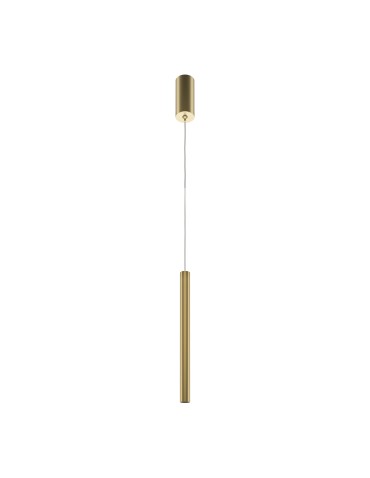 Maytoni Pro Base Lampa Wisząca Rurka LED 6W 500lm 4000K Złoty MOD159PL-L6G4K2