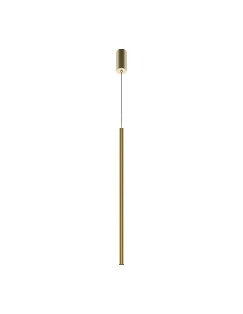 Maytoni Pro Extra Lampa Wisząca Rurka LED 6W 500lm 4000K Złoty MOD160PL-L6G4K1 Maytoni Pro Extra Lampa Wisząca Rurka LED 6W 500lm 4000K Złoty MOD160PL-L6G4K1