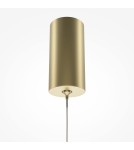 Maytoni Pro Extra Lampa Wisząca Rurka LED 6W 500lm 4000K Złoty MOD160PL-L6G4K1 Maytoni Pro Extra Lampa Wisząca Rurka LED 6W 500lm 4000K Złoty MOD160PL-L6G4K1