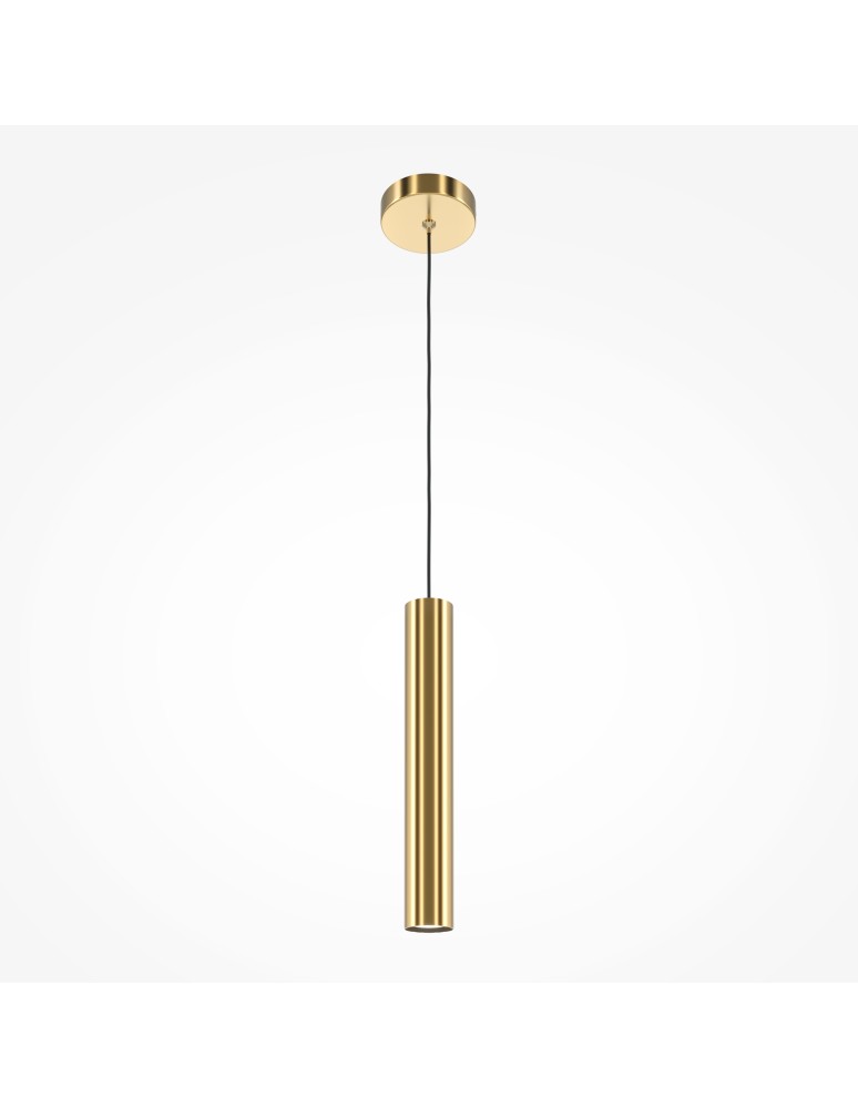 Maytoni Pro Focus Lampa Wisząca Rurka 1xGU10 6W Mosiądz MOD161PL-01BS1 Maytoni Pro Focus Lampa Wisząca Rurka 1xGU10 6W Mosiądz MOD161PL-01BS1