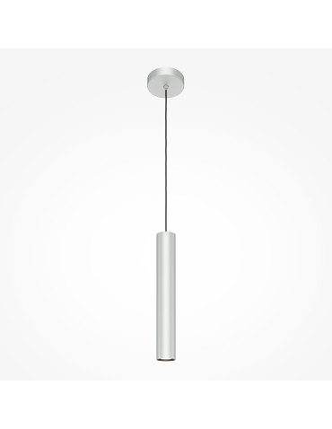 Maytoni Pro Focus Lampa Wisząca Rurka 1xGU10 6W Srebrny MOD161PL-01CM1