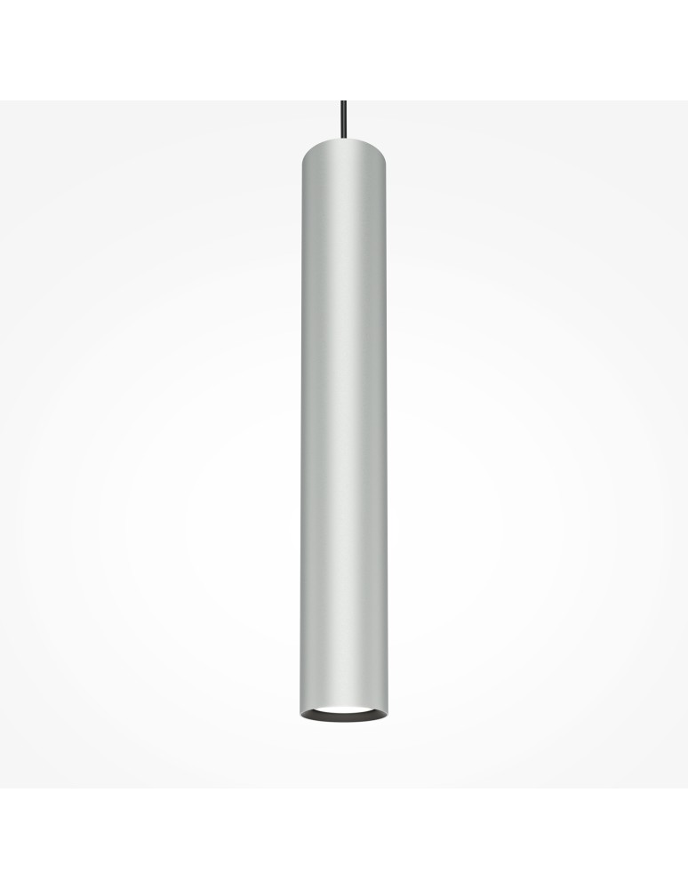Maytoni Pro Focus Lampa Wisząca Rurka 1xGU10 6W Srebrny MOD161PL-01CM1 Maytoni Pro Focus Lampa Wisząca Rurka 1xGU10 6W Srebrny MOD161PL-01CM1