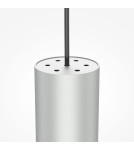 Maytoni Pro Focus Lampa Wisząca Rurka 1xGU10 6W Srebrny MOD161PL-01CM1 Maytoni Pro Focus Lampa Wisząca Rurka 1xGU10 6W Srebrny MOD161PL-01CM1