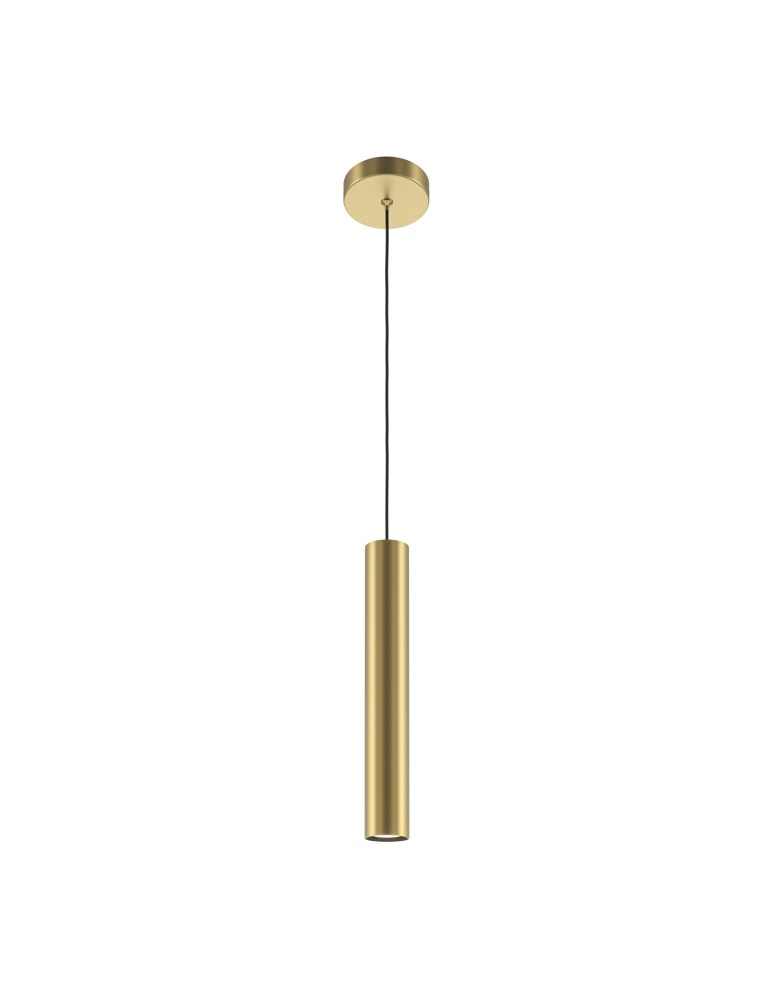 Maytoni Pro Focus Lampa Wisząca Rurka 1xGU10 6W Złoty MOD161PL-01G1 Maytoni Pro Focus Lampa Wisząca Rurka 1xGU10 6W Złoty MOD161PL-01G1