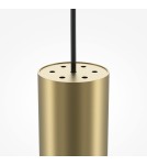Maytoni Pro Focus Lampa Wisząca Rurka 1xGU10 6W Złoty MOD161PL-01G1 Maytoni Pro Focus Lampa Wisząca Rurka 1xGU10 6W Złoty MOD161PL-01G1