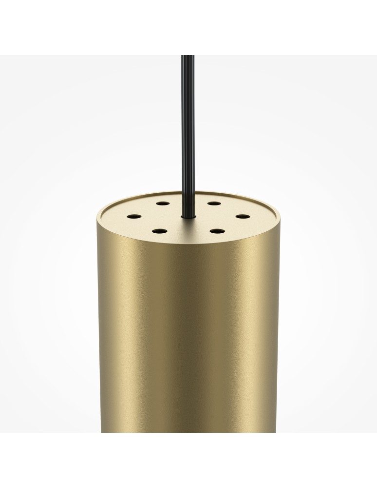 Maytoni Pro Focus Lampa Wisząca Rurka 1xGU10 6W Złoty MOD161PL-01G1 Maytoni Pro Focus Lampa Wisząca Rurka 1xGU10 6W Złoty MOD161PL-01G1