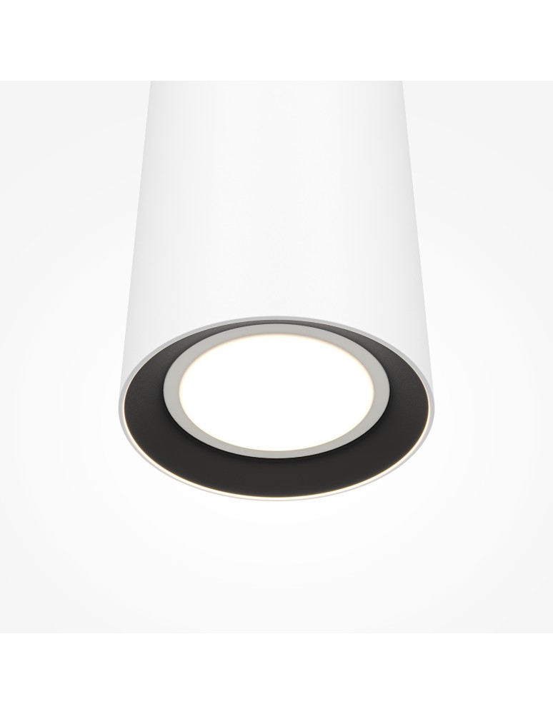 Maytoni Pro Focus Lampa Wisząca Rurka 1xGU10 6W Biały MOD161PL-01W1 Maytoni Pro Focus Lampa Wisząca Rurka 1xGU10 6W Biały MOD161PL-01W1