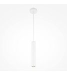 Maytoni Pro Focus Lampa Wisząca Rurka 1xGU10 6W Biały MOD161PL-01W1 Maytoni Pro Focus Lampa Wisząca Rurka 1xGU10 6W Biały MOD161PL-01W1
