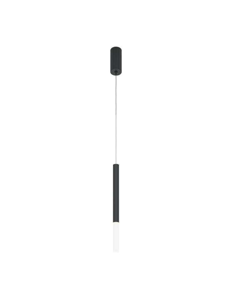 Maytoni Pro Shade Lampa Wisząca Rurka LED 6W 500lm 4000K Czarny MOD157PL-L6B4K1 Maytoni Pro Shade Lampa Wisząca Rurka LED 6W 500lm 4000K Czarny MOD157PL-L6B4K1