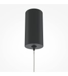 Maytoni Pro Shade Lampa Wisząca Rurka LED 6W 500lm 4000K Czarny MOD157PL-L6B4K1 Maytoni Pro Shade Lampa Wisząca Rurka LED 6W 500lm 4000K Czarny MOD157PL-L6B4K1