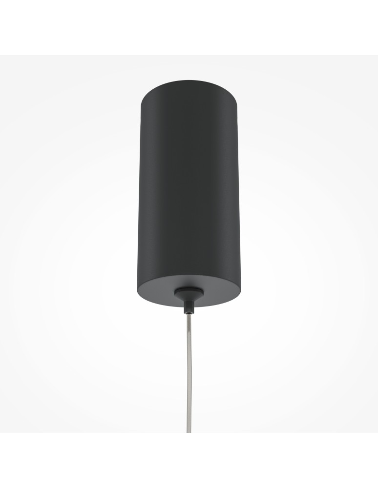 Maytoni Pro Shade Lampa Wisząca Rurka LED 6W 500lm 4000K Czarny MOD157PL-L6B4K1 Maytoni Pro Shade Lampa Wisząca Rurka LED 6W 500lm 4000K Czarny MOD157PL-L6B4K1