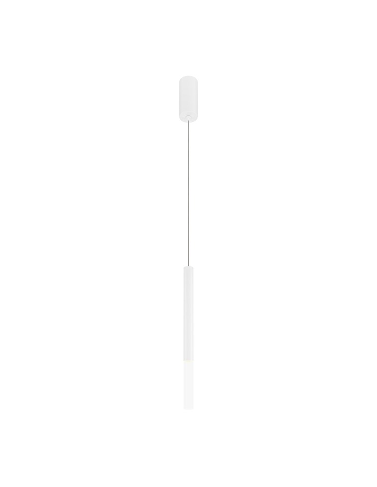 Maytoni Pro Shade Lampa Wisząca Rurka LED 6W 500lm 4000K Biały MOD157PL-L6W4K1 Maytoni Pro Shade Lampa Wisząca Rurka LED 6W 500lm 4000K Biały MOD157PL-L6W4K1