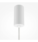 Maytoni Pro Shade Lampa Wisząca Rurka LED 6W 500lm 4000K Biały MOD157PL-L6W4K1 Maytoni Pro Shade Lampa Wisząca Rurka LED 6W 500lm 4000K Biały MOD157PL-L6W4K1