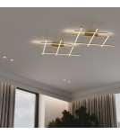 Maytoni Radiance Lampa Sufitowa LED 50W 2250lm 3000K Złoty MOD278CL-L50G3K Maytoni Radiance Lampa Sufitowa LED 50W 2250lm 3000K Złoty MOD278CL-L50G3K