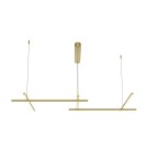 Maytoni Radiance Lampa Wisząca LED 50W 2150lm 3000K Złoty MOD278PL-L50G3K Maytoni Radiance Lampa Wisząca LED 50W 2150lm 3000K Złoty MOD278PL-L50G3K