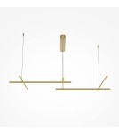 Maytoni Radiance Lampa Wisząca LED 50W 2150lm 3000K Złoty MOD278PL-L50G3K Maytoni Radiance Lampa Wisząca LED 50W 2150lm 3000K Złoty MOD278PL-L50G3K