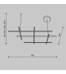 Lampy wiszące - Maytoni Radiance Lampa Wisząca LED 80W 3150lm 3000K Złoty MOD278PL-L86G3K - product 7