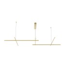 Maytoni Radiance Lampa Wisząca LED 80W 1900lm 3000K Złoty MOD278PL-L86G3K1 Maytoni Radiance Lampa Wisząca LED 80W 1900lm 3000K Złoty MOD278PL-L86G3K1