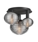 Maytoni Reels Lampa Sufitowa 3xE14 40W Czarny MOD268CL-03B Maytoni Reels Lampa Sufitowa 3xE14 40W Czarny MOD268CL-03B